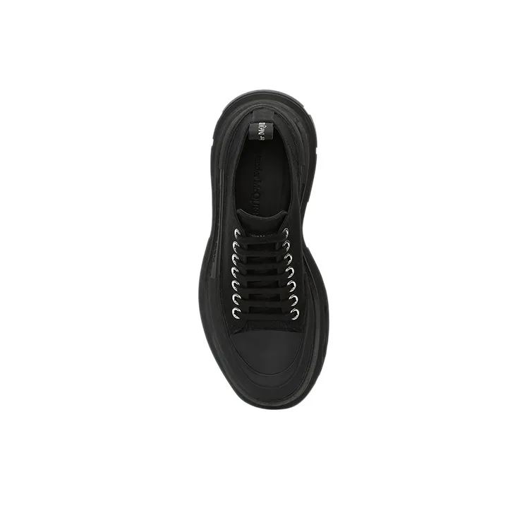 Alexander McQueen Tread Slick Lace Up 'Black' Women's-4