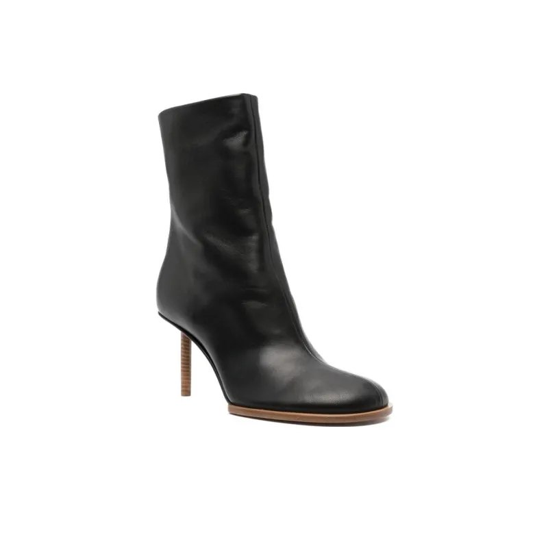 Jacquemus Les Bottines Rond CarrÃ© 80mm Boots-2