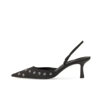 Alexander Wang Delphine 65 Slim Heel High Heels Women's Black