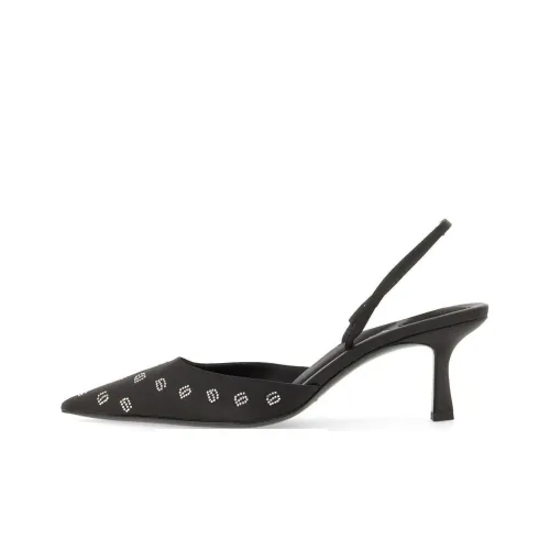 Alexander Wang Delphine 65 Slim Heel High Heels Women's Black