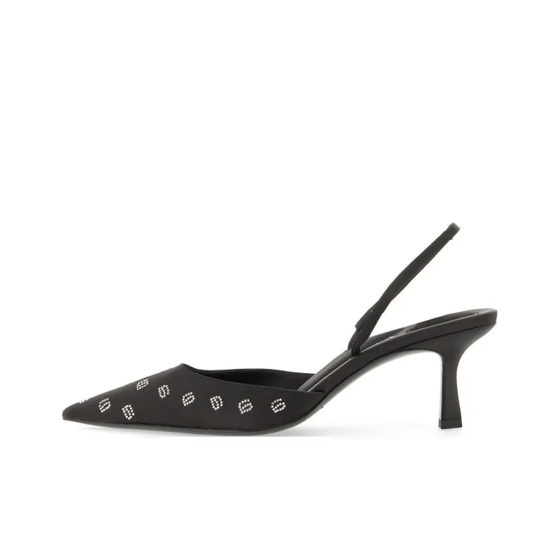 Alexander Wang Delphine 65 Slim Heel High Heels Women's Black-0