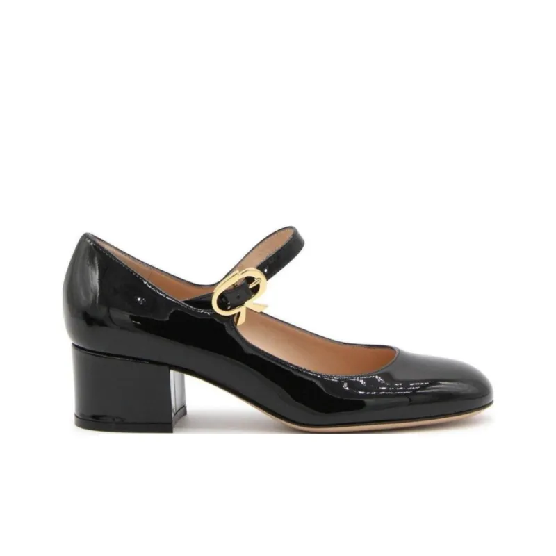 GIANVITO ROSSI Mary Ribbon 45mm Pumps-1