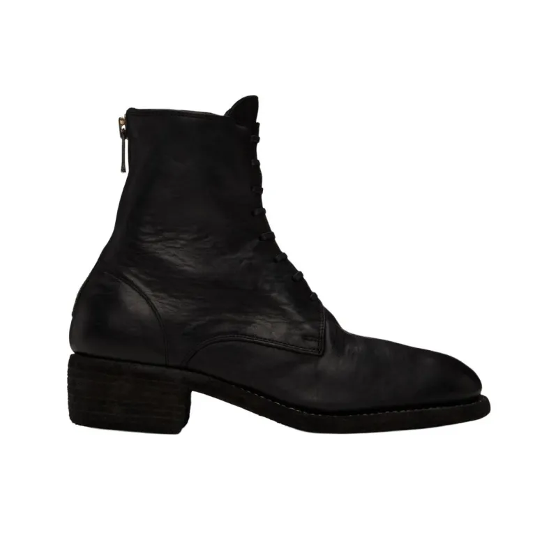 GUIDI Ankle Boots 4.4cm Men's Black-1
