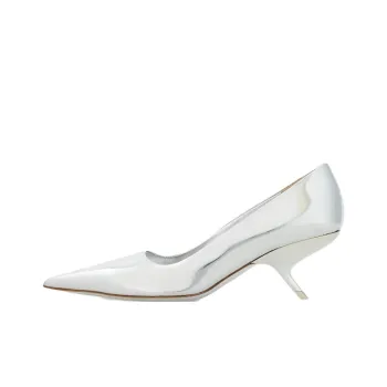 FERRAGAMO Eva 105mm Metallic-finish Pumps