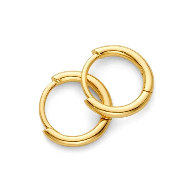 IDEAGEMER S925 Silver Earrings Men's-5