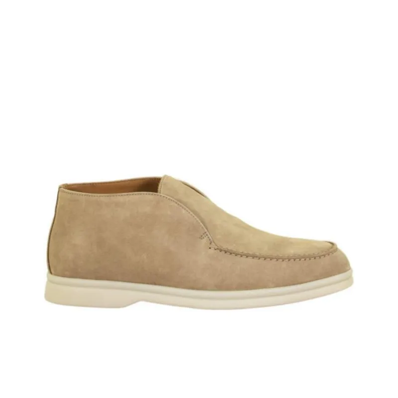 Loro Piana Ankle Boots Women's Light Brown-1