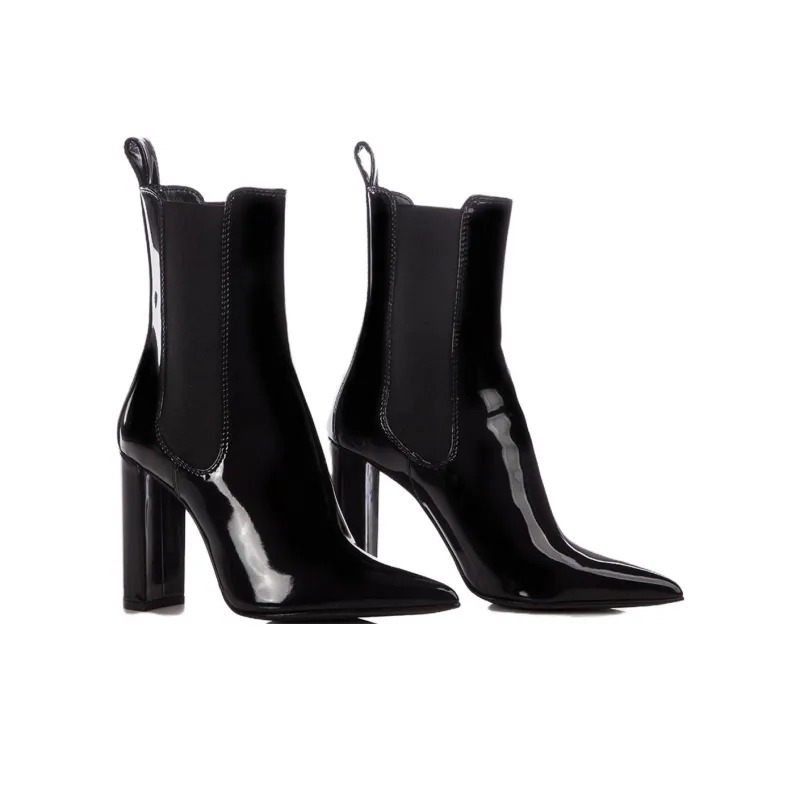 Le Silla Megan 100mm Leather Ankle Boots Women's-1