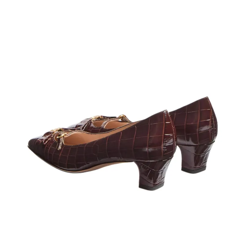 Valentino Bowow Décolleté Square Toe Pumps-3