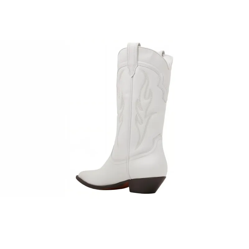 Sonora Santa Embroidered Cowboy Boots-3