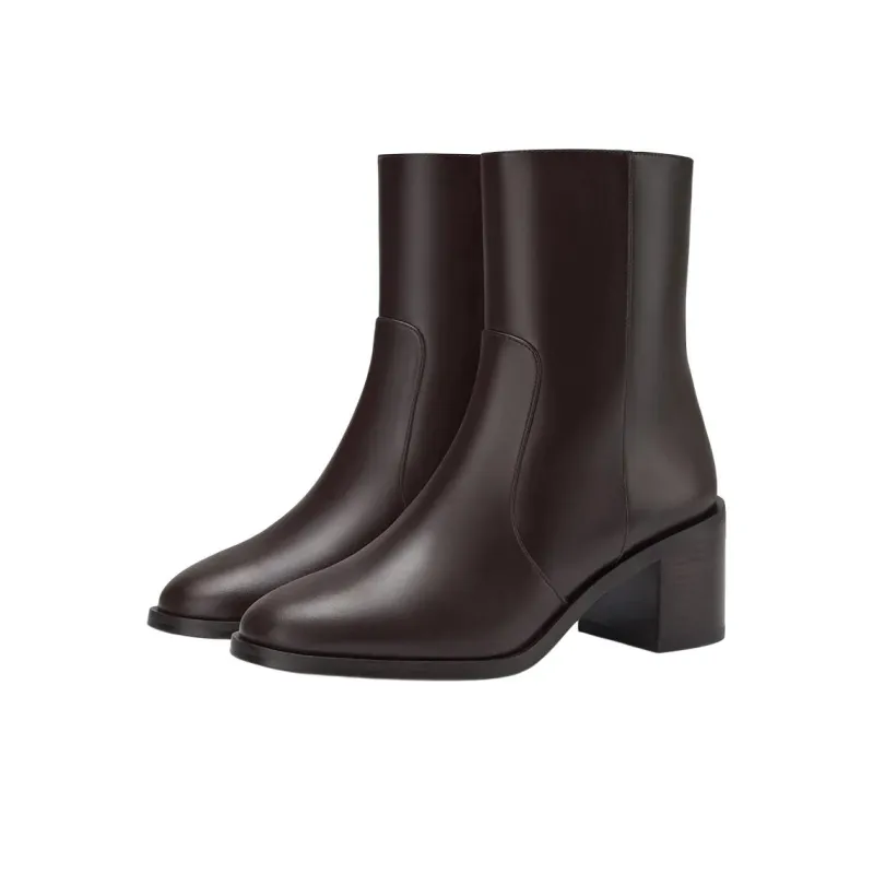Stuart Weitzman/SW Esme Ankle Boots 6cm Women's Licorice Brown-3