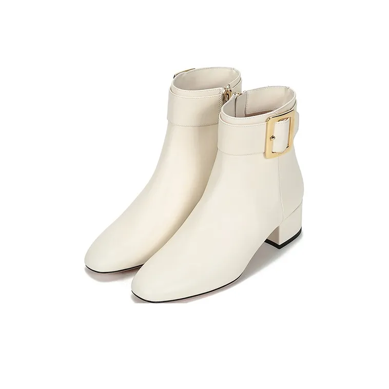 BALLY Ankle Boots Women's White-2
