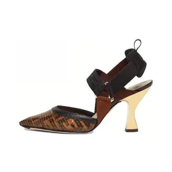 FENDI Colibrì 55mm Sequinned Slingback Pumps
