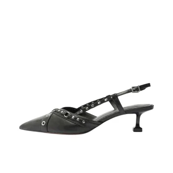 Schutz Venezia Irregular Heel High Heels 4.5cm Women's Black