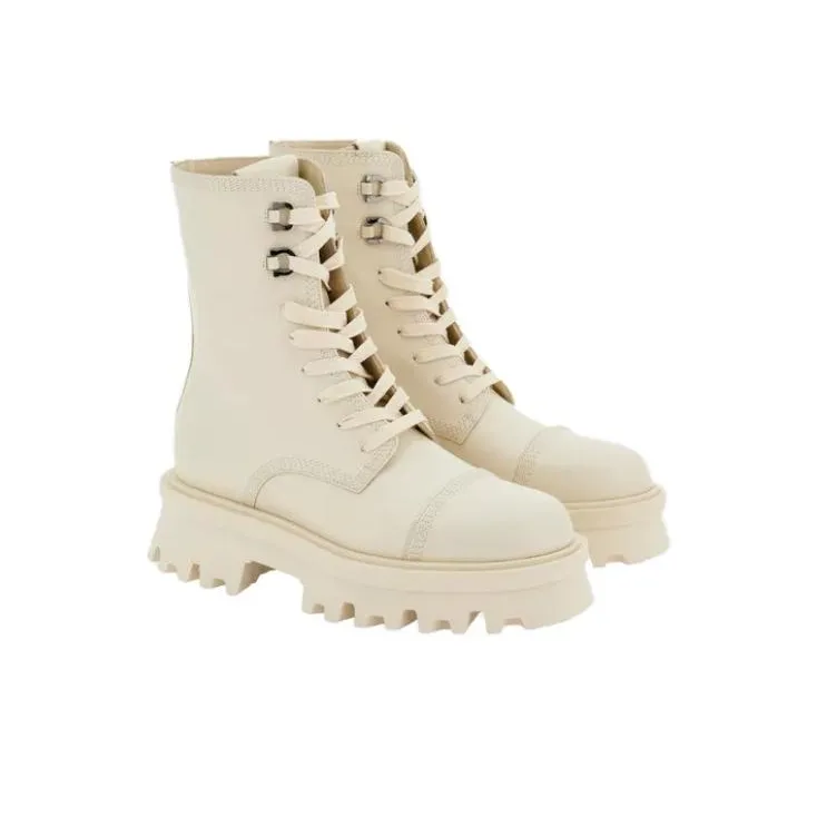FERRAGAMO Lace-up Leather Boots-2
