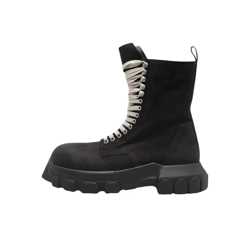 RICK OWENS/RO Army Ankle Boots Men's Black-0