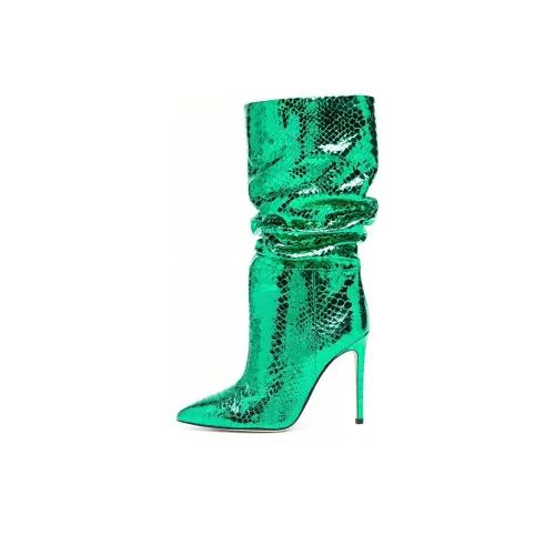 Paris Texas Mid-Calf Boots Women's Green