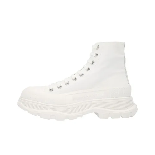 Alexander McQueen Tread Slick Lace Up Boots