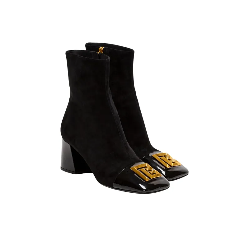 BALMAIN Edna Suede Boots Women's-2