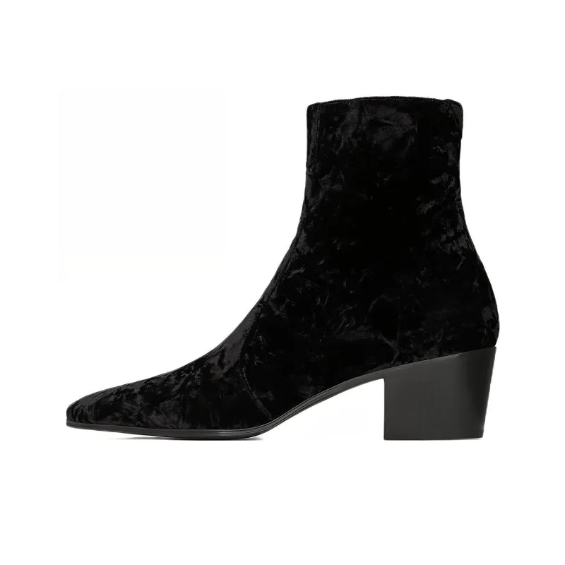 SAINT LAURENT Vassili Ankle Boots Women's Black-0