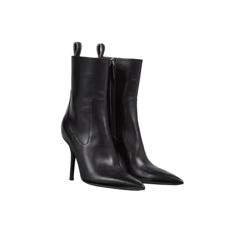 DSQUARED 2 Zip Up Heeled Ankle Boots Women's-2