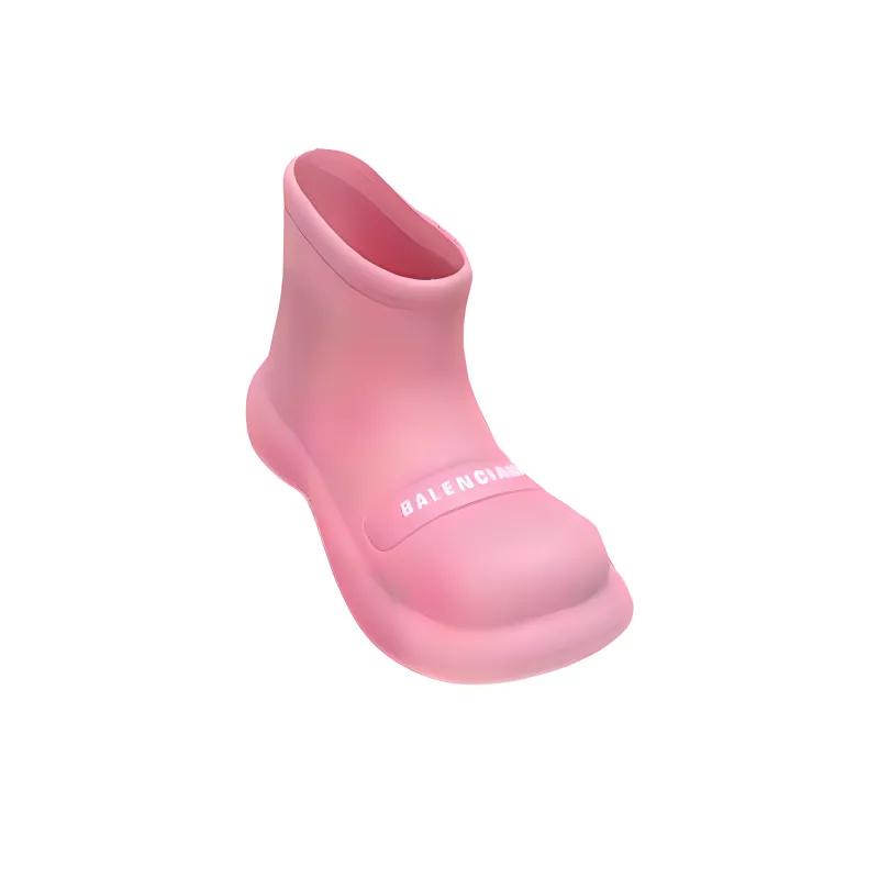 Balenciaga Rain Boots Women's Pink-2