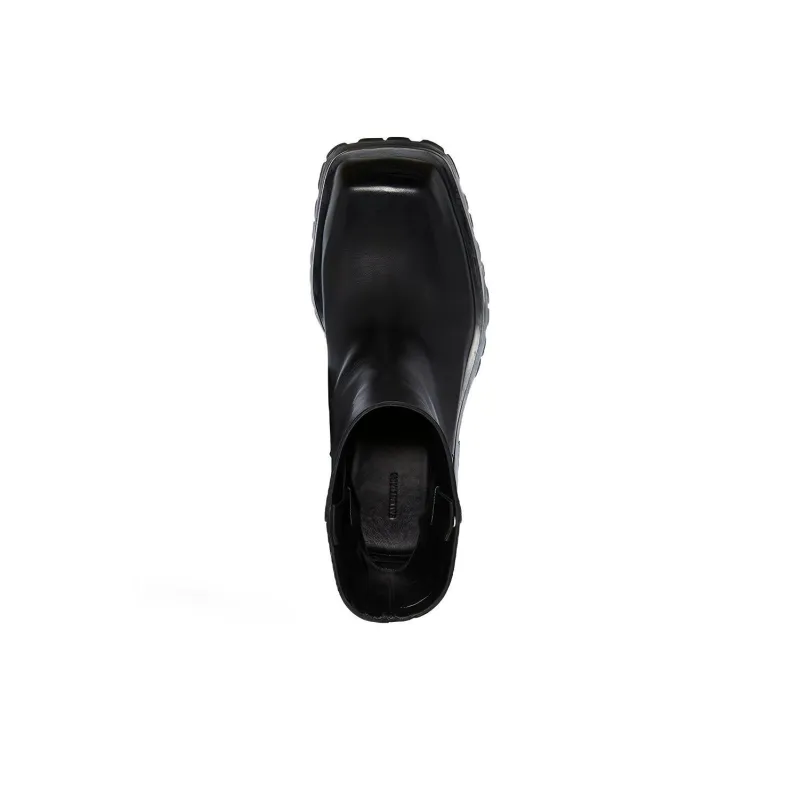 Balenciaga Trooper Ankle Boots Men's Black-2