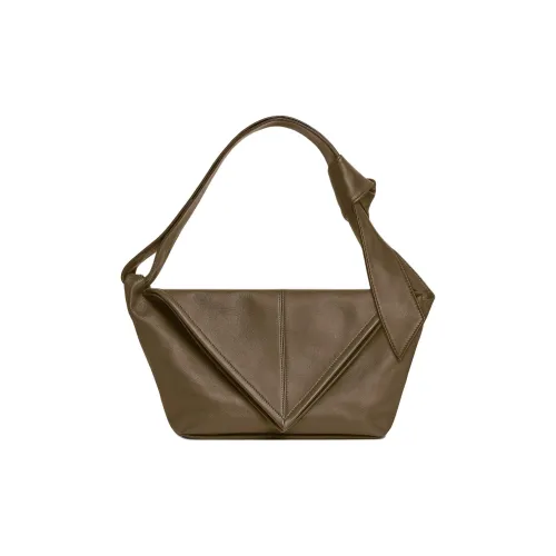 Bottega Veneta Calfskin Crossbody Bag, Shoulder Bag Small Size Men's Pinecone