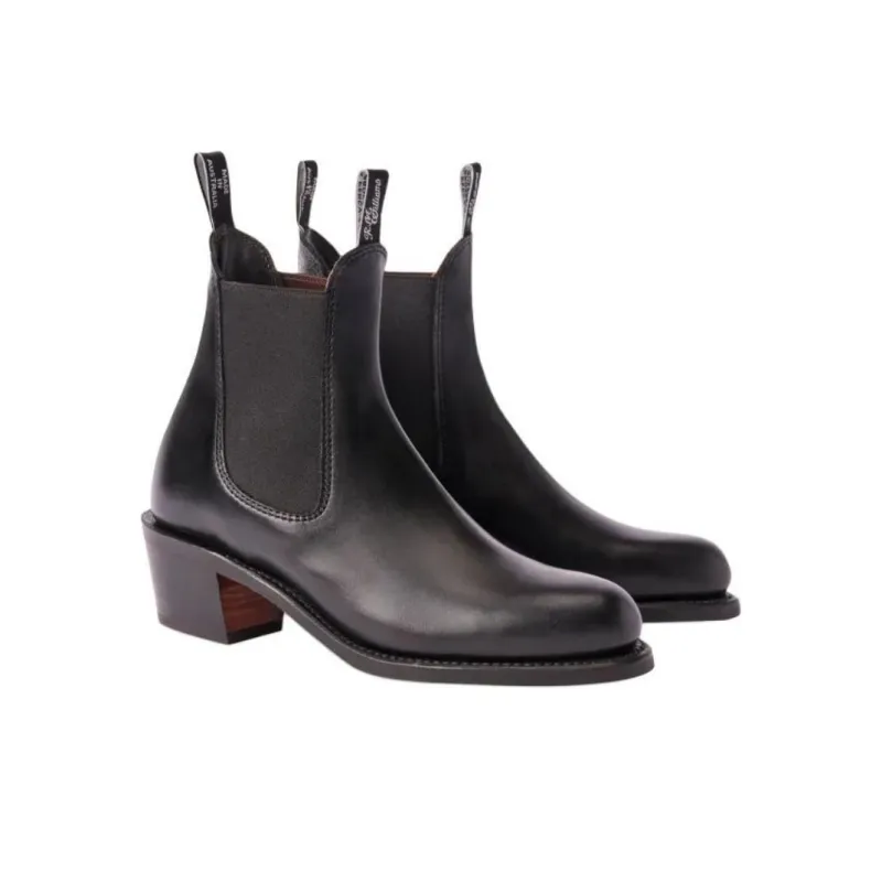 R.M.WILLIAMS Rosebery Short Chelsea Boots 4.5cm Women's Black-2