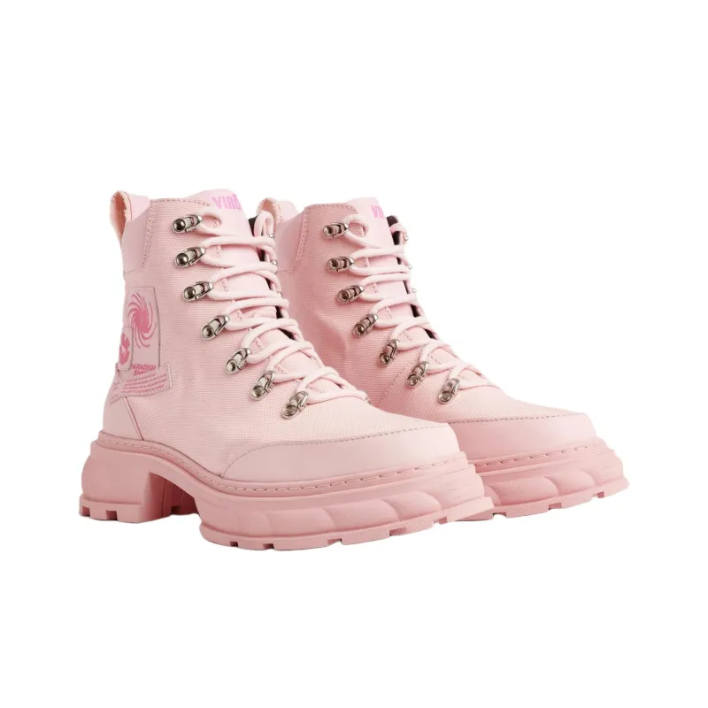 VIRÓN Disruptor Ankle Boots Unisex Pink-2