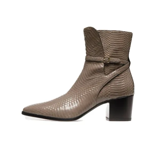 BALLY Ankle Boots Men Gray
