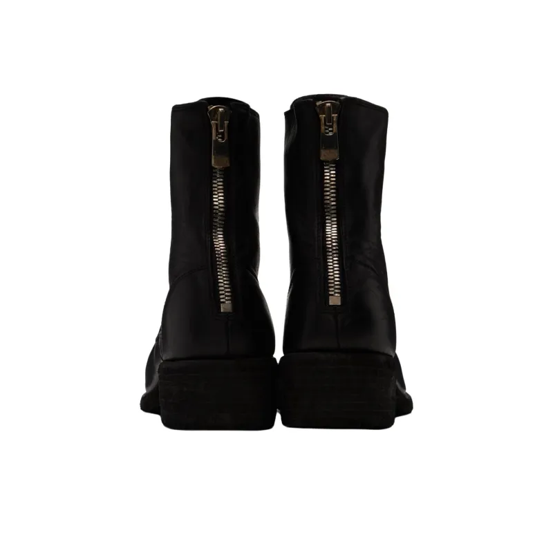 GUIDI Ankle Boots 4.4cm Men's Black-4