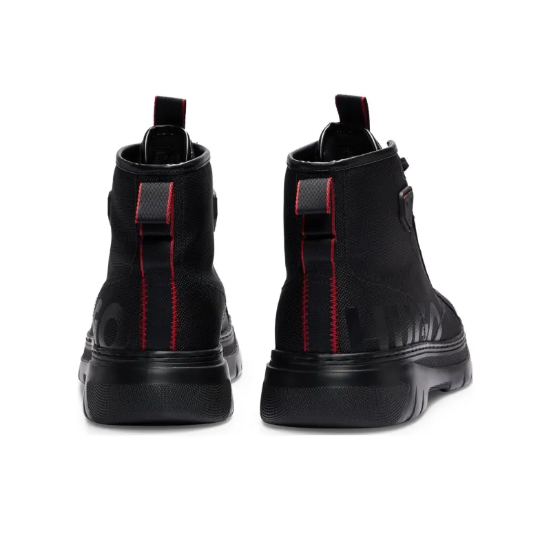 HUGO BOSS Ankle Boots Men's Black-3