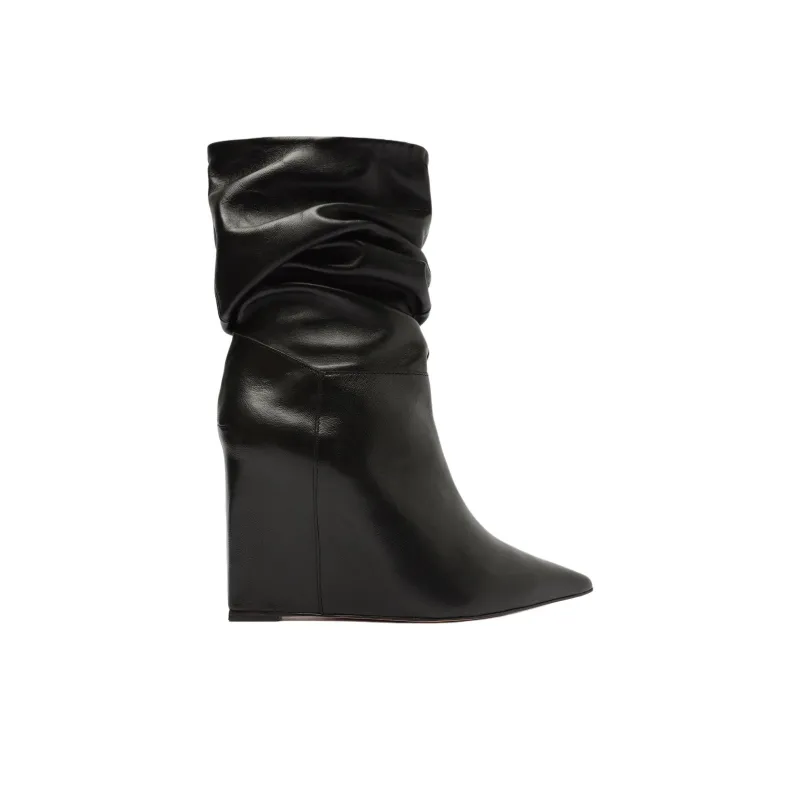 Schutz Ashlee Ankle Boots 11cm Women's Black-1