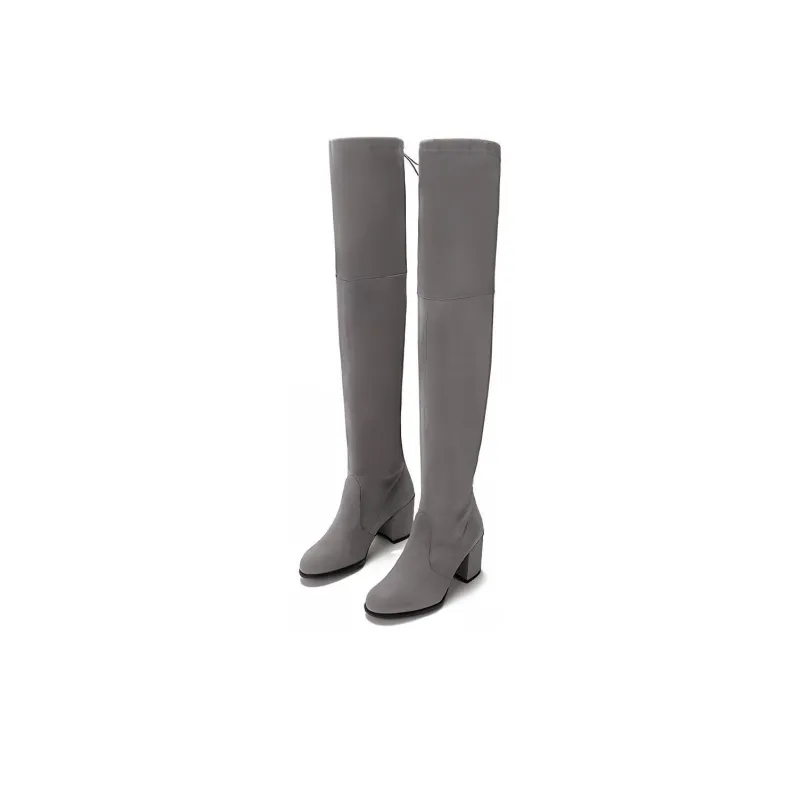 Stuart Weitzman/SW Knee high Boots Women's Flannel Gray-3