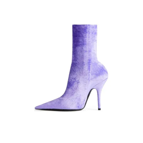 Balenciaga Knife Heeled Ankle Boots Women's