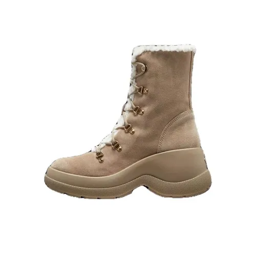 Moncler Resile Trek Suede Boots