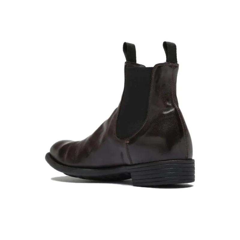 Officine Creative Calixte Short Chelsea Boots Women's Burgundy-2
