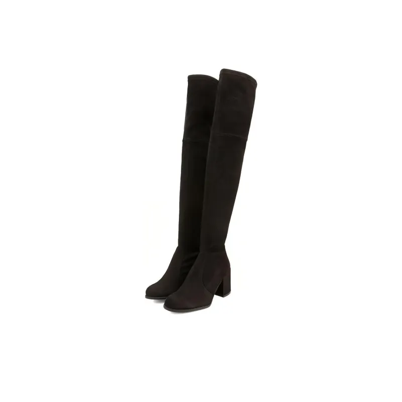 Stuart Weitzman/SW SW Tieland Knee-High Boots 7cm Women's Black-2