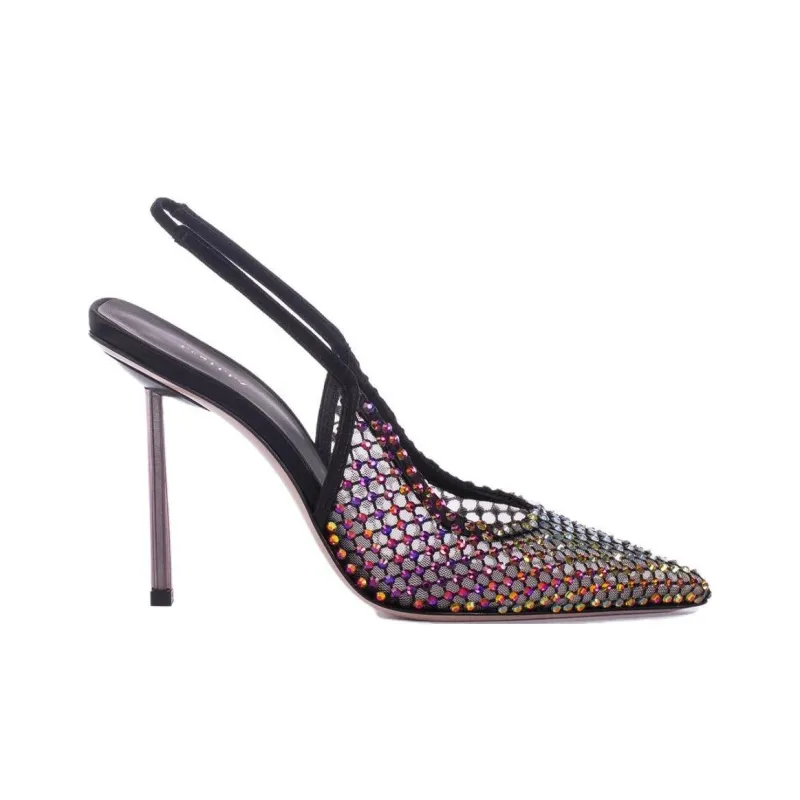 Le Silla Gilda 100mm Slingback Pumps-1