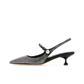 MIU MIU Slim Heel High Heels Women's Black