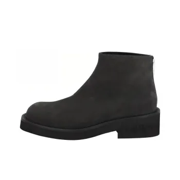 MM6 Maison Margiela Block Heel Ankle Boots