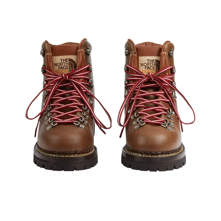 GUCCI The North Face X GUCCI Ankle Boot 'Brown'-3