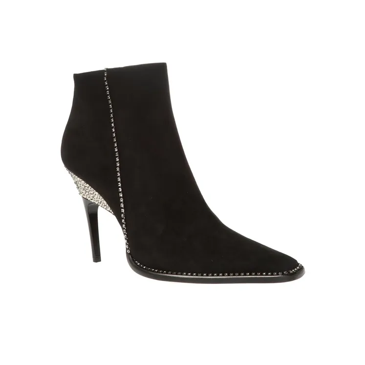 Jimmy Choo Brecken Ankle Boots 10cm Women's Black-1