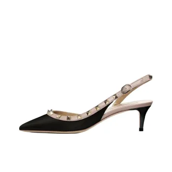 Valentino Rockstud High Heels Women's Black, Nude