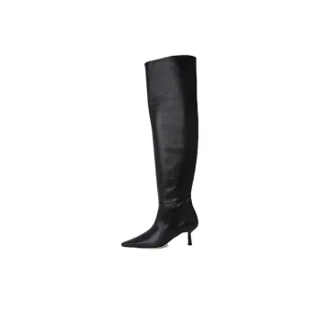 By Far Meghan Over-the-knee Boots 7.5cm Women's Black