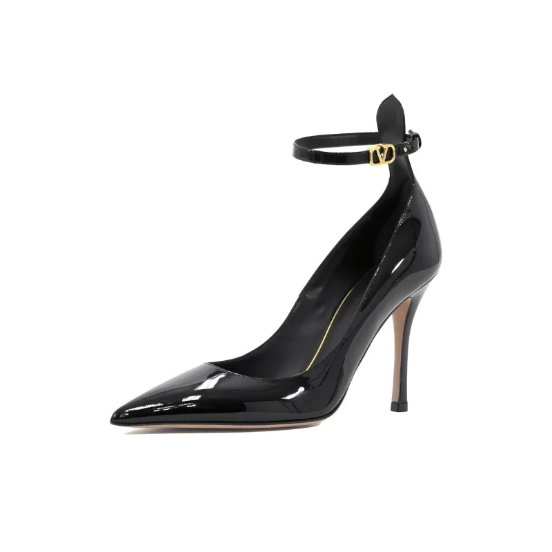 Valentino Tan-Go Pointed Toe Pumps-2