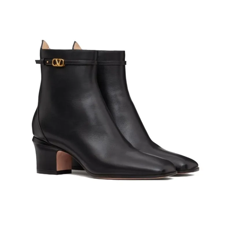 Valentino Garavani Tan-Go 60mm Leather Ankle Boots-3