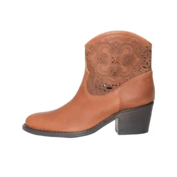 Via Roma 15 Low Brown Ankle Boots Women's Brown