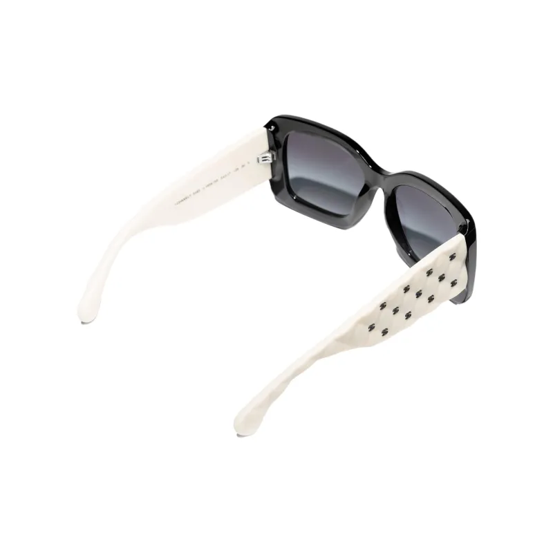 CHANEL Plate Frame Butterfly Sunglasses Women's-4