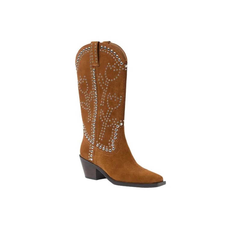 Loeffler Randall Ankle Boots 6.3cm Women's Brown-2